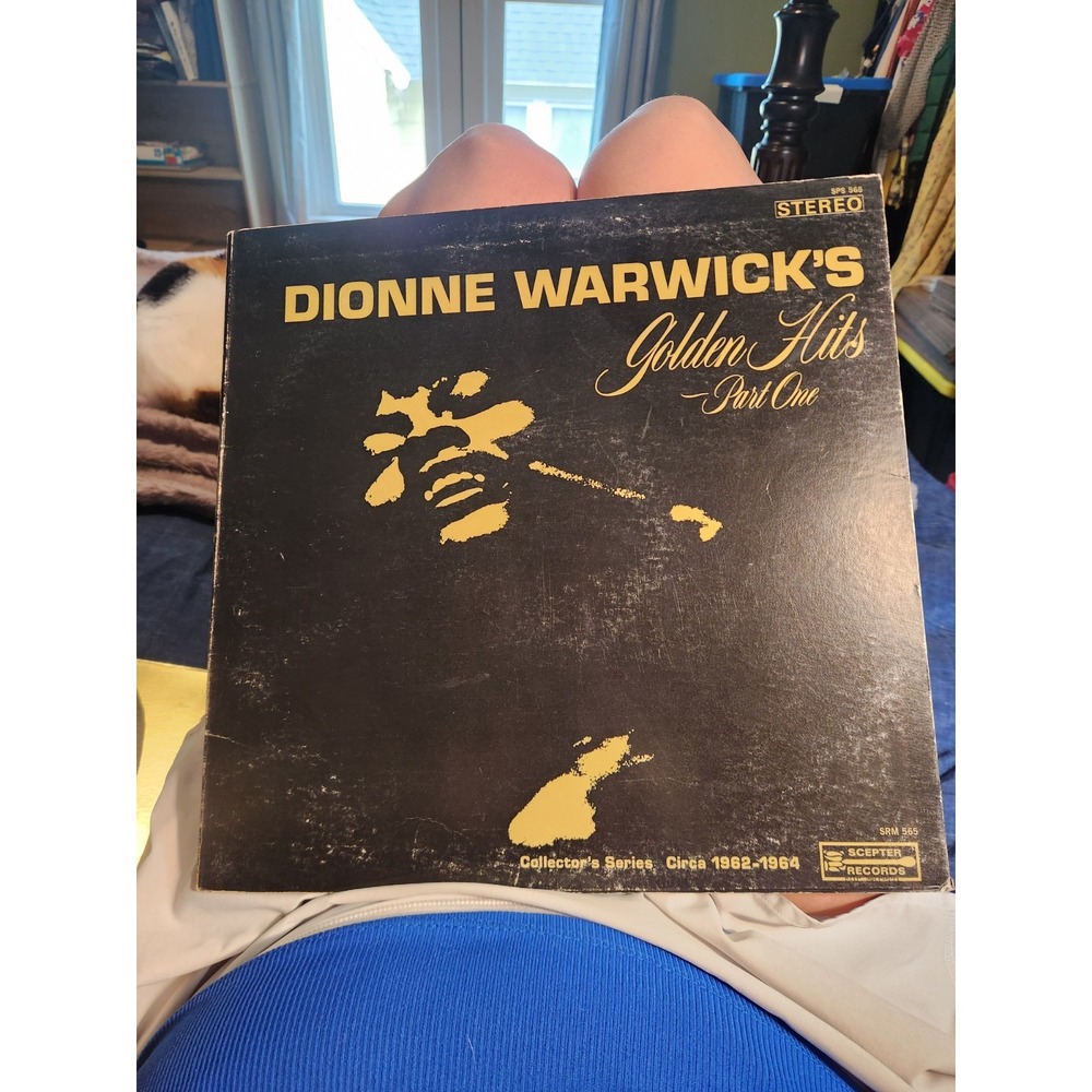 Dionne Warwick Golden Hits Part One -1967 Scepter SPS 565 Stereo Vinyl LP-EX